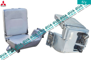 Сиденье третьего ряда левое Mitsubishi / МИТСУБИСИ PAJERO II 1990-2000 / ПАДЖЕРО 2 90-00 2.5TD 4WD (2477 куб.см.)