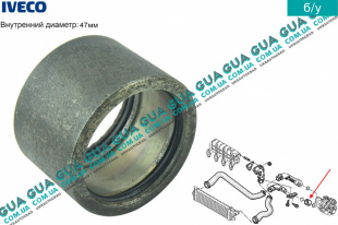 Патрубок / трубка интеркулера ( к турбине )   
