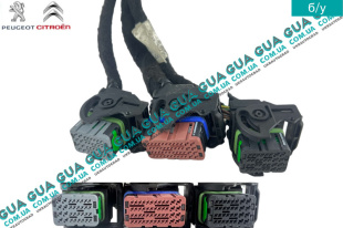 Фишка / разъем электронного блока управления двигателем ( фишки ЭБУ / разьеми ECU ) комплект   