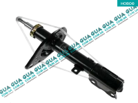 Амортизатор задний правый ( стойка ) газовый Toyota / ТОЙОТА CAMRY 2006-2014 3.5i DOHC 24V 2GR-FE (3456 куб.см.)