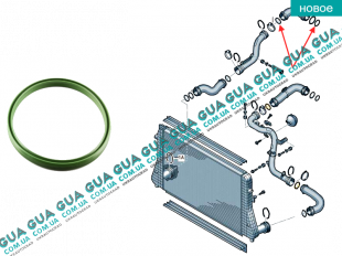 Прокладка патрубка турбины   