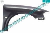 Крыло переднее правое Opel / ОПЕЛЬ VECTRA B 1995-2002 / ВЕКТРА Б 98-02 2.0i V16 (1998 куб. см.)