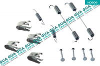 Ремкомплект пружинок ручного тормоза