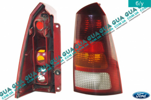Фонарь задний правый ( универсал ) Ford / ФОРД FOCUS I 1998-2004 / ФОКУС 1 98-04 1.8TDCI (1753 куб. см.)