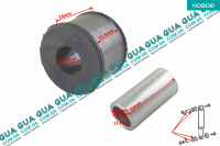 Втулка / сайлентблок переднего амортизатора / стойки ( с металической втулкой ) 1 шт