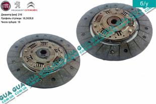 Диск сцепления ( фередо ) D215   