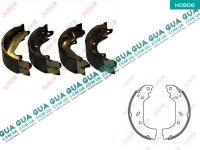 Тормозные колодки задние ( барабанные )
