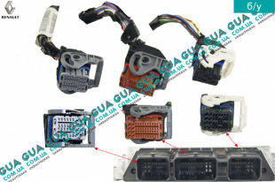 Фишки электронного блока управления двигателем ( ЭБУ / ECU )   