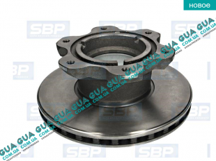 Тормозной диск вентилируемый задный    