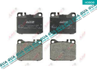 Тормозные колодки передние VW / ВОЛЬКС ВАГЕН LT 28-55 1975-1996 / ЛТ 28-55 75-96 2.4D (2383 куб.см.)