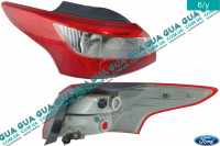 Фонарь задний левый седан