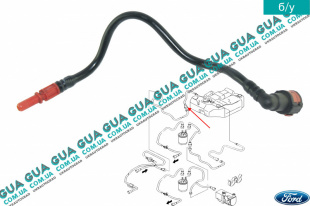 Патрубок / трубка топливной системы ( топливного бака ) Ford / ФОРД FOCUS I 1998-2004 / ФОКУС 1 98-04 2.0 V16 (1988 куб. см.)