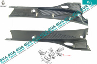 Пластик под лобовое стекло ( решетка стеклоочистителя ) левый Renault / РЕНО CLIO II / КЛИО 2 1.9DTI (1870 куб.см.)