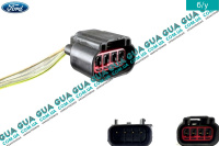 Фишка / разьем датчика давления в впускном коллекторе ( абсолютного давления )