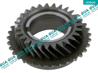 Шестерня ( зубчатое колесо ) 4 передача вала КПП ( 27 зубов )