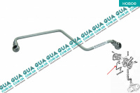 Трубка подачи масла в турбину