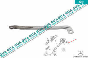 Кронштейн турбины ( компрессора наддува / турбокомпрессора )   