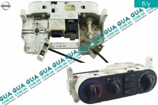 Блок управления отоплением ( печкой / климат контроль ) Nissan / НИССАН ALMERA N16 / АЛЬМЭРА Н16 2.2 DCI ( 2184 куб.см.)