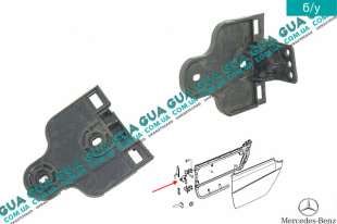 Молдинг ( накладка ) передней правой двери  SMART / СМАРТ FORTWO 2004-2007 0.7 ( 698 куб. см.)