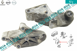 Кронштейн / опора двигателя правый   