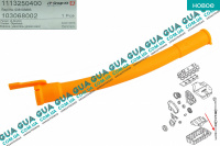 Направляющая трубка щупа уровня масла ( воронка ) Seat / СЕАТ INCA 1995-2003 1.9SDI (1896 куб.см.)