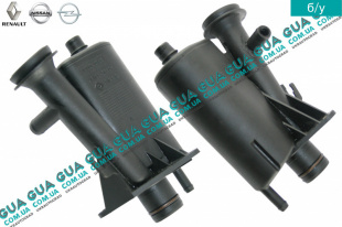 Сапун / сепаратор масла / маслоотделитель картерных газов ( маслозаливная горловина / корпус щупа уровня масла / клапан pcv картера ) Volvo / ВОЛЬВО V40 2000-2004 1.9DI (1870 куб.см.)