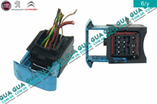 Фишка / розьем с проводами реле свечей накала   