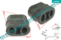 Резинка крепления глушителя ( резиновое кольцо ) 1 шт