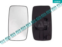 Вкладыш зеркала заднего вида левый без подогрева