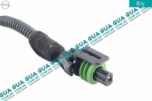 Фишка / разъем с проводом датчика давления масла 1 контакт   