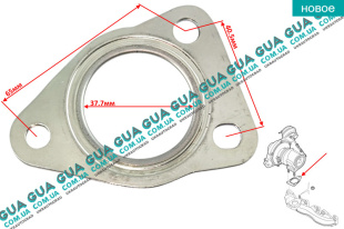 Прокладка турбины ( турбина - коллектор )   