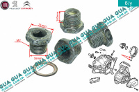 Маслосливная пробка поддона КПП ( М16x140 1 шт. )