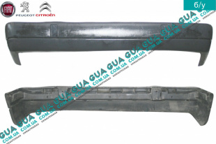 Бампер задний Peugeot / ПЕЖО EXPERT 1995-2004 / ЭКСПЕРТ 95-04 1.9D (1868 куб.см.)