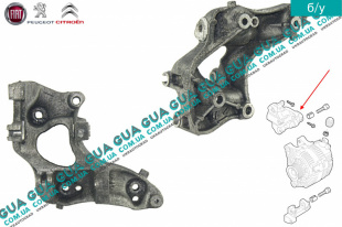 Кронштейн крепления генератора    