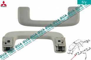 Ручка салона Mitsubishi / МИТСУБИСИ PAJERO IV 2006- / ПАДЖЕРО 4 06- 3.2DI-D (3200 куб.см.)