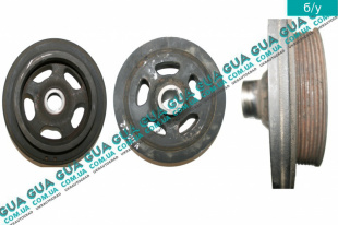 Шкив коленвала демпферный 6 ручейков ( Шкив коленчатого вала )   