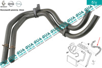 Патрубок / шланг системы отопления / трубка радиатора печки