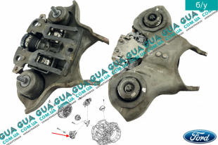 Вилка сцепления АКПП 2-4-6-R передачи    