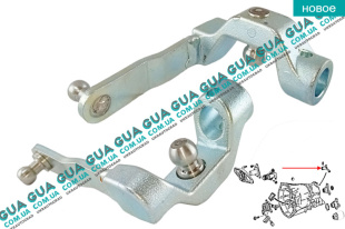 Тяга / рычаг КПП ( вал выбора коробки передач )   