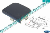 Заглушка переднего бампера ( буксировочного крюка  Ford / ФОРД FOCUS I 1998-2004 / ФОКУС 1 98-04 1.8TDCI (1753 куб. см.)