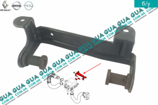 Кронштейн крепления резонатора / корпуса воздушного фильтра   