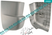 Клык бампера задний левый