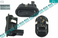 Кнопка стеклоподъемника передней правой двери 4 контакта Opel / ОПЕЛЬ ASTRA G 1998-2005 / АСТРА Ж 98-05 1.6 ( 1598 куб.см. )