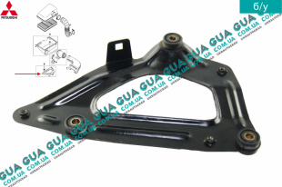 Кронштейн корпус воздушного фильтра Mitsubishi / МИТСУБИСИ PAJERO III 2000-2006 / ПАДЖЕРО 3 00-06 3.2DI-D (3200 куб.см.)