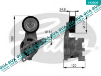 Натяжной механизм ремня генератора ( Натяжная планка / ролик / натяжитель )