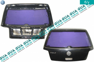 Дверь задняя / ляда со стеклом ( крышка багажника ) хэтчбек   