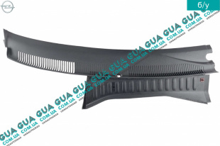 Накладка под лобовое стекло правая ( жабо )   