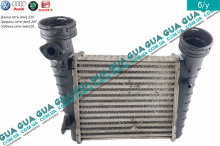 Радиатор интеркулера Skoda / ШКОДА SUPERB 2001-2008 1.8T ( 1781куб. см. )