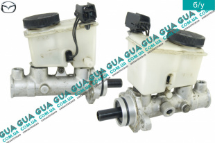 Главный тормозной цилиндр ( на 2 выхода с АБС/ABS ) Mazda / МАЗДА 323 F 1998-2004 1.6 (1598 куб.см. )