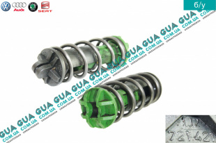 Пружина педали сцепления Skoda / ШКОДА FABIA 2000-2008 1.9TDI (1896 куб.см.)